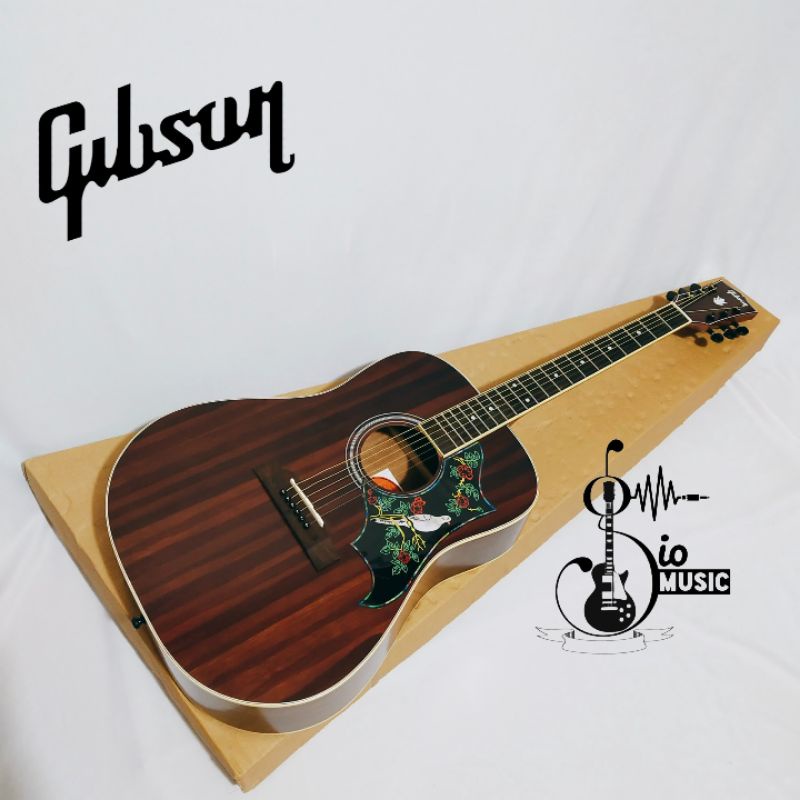gitar akustik elektrik Gibson jumbo highquality top