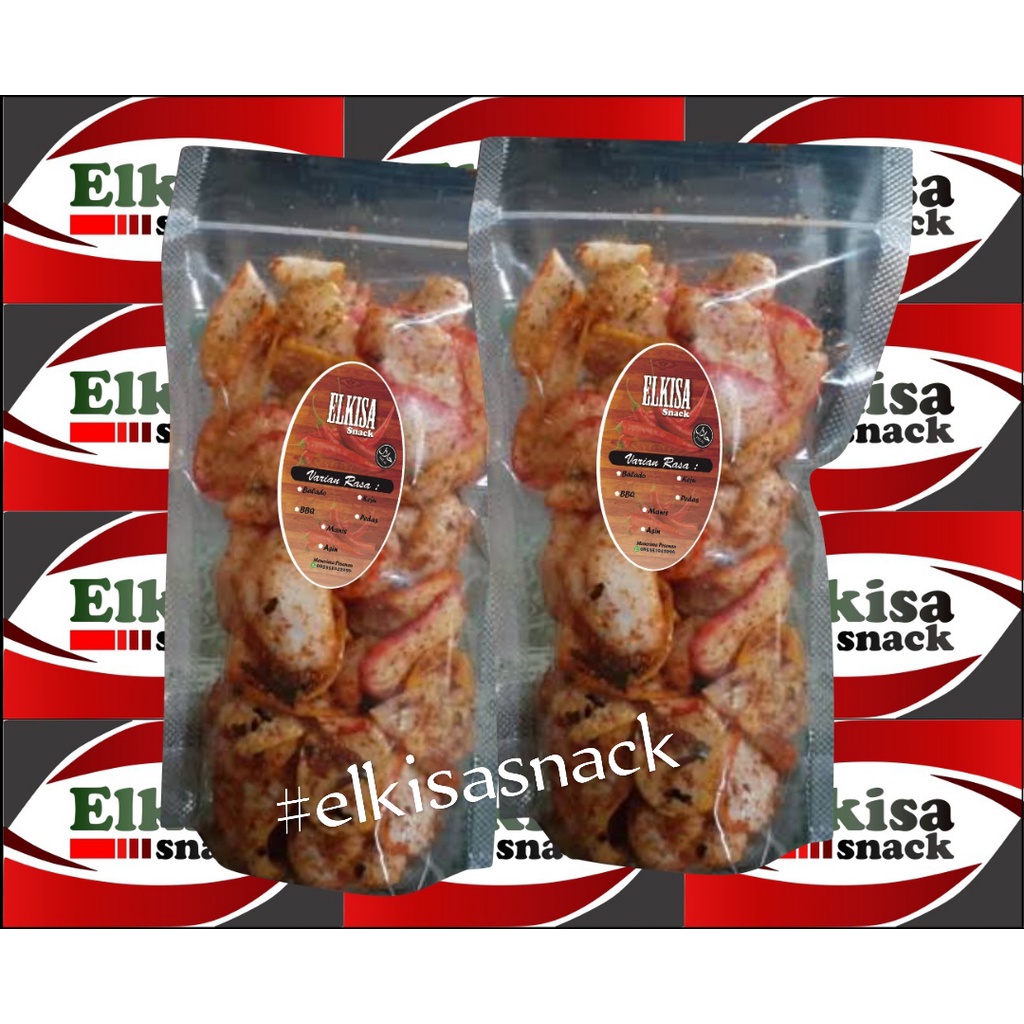 

[ELKISA SNACK] KERUPUK SEBLAK/SEBLAK KERING/KERUPUK PEDAS/KERUPUK BANTET/KERUPUK SEBRING/SNACK PEDAS/ CEMILAN ENAK/MAKAN RINGAN/SNACK MURAH 100 gram