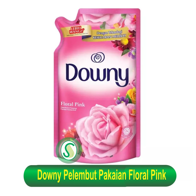 Downy Pewangi dan Pelembut Pakaian Konsentrat Floral Pink 720 ml