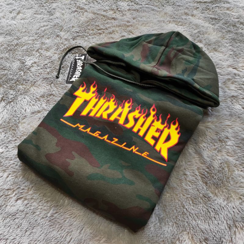 Sweater Hoodie Trasher Magazine FullTag &amp; Lebel