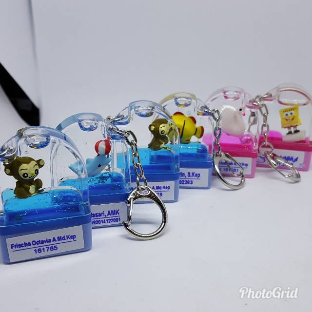 

stempel nama water stamp ganci flash stamp mainan air
