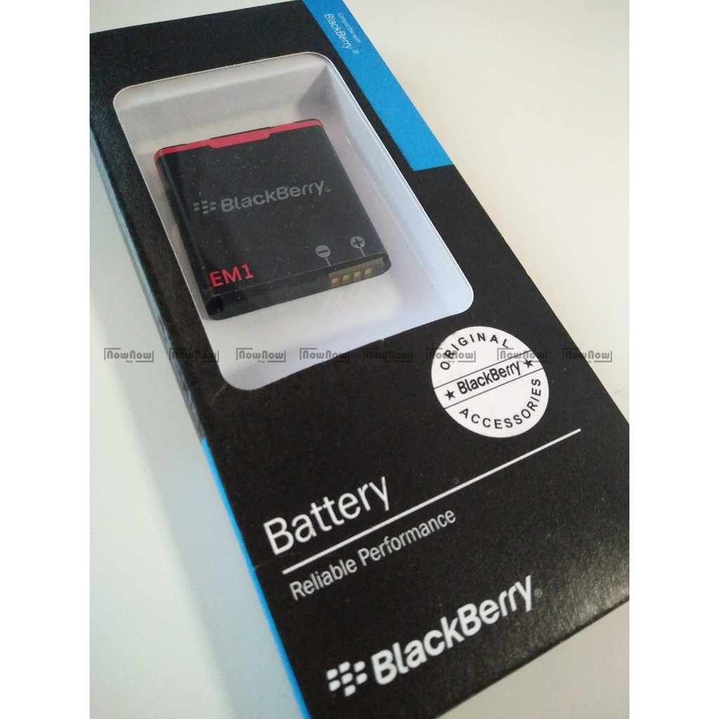 Baterai Blackberry Apollo 9360 EM1 Original ORI OEM Batre Battery