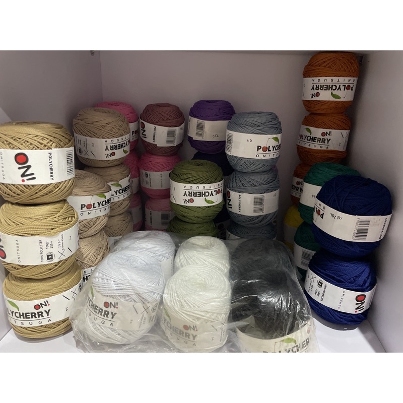 Benang Rajut Polycherry / Onitsuga