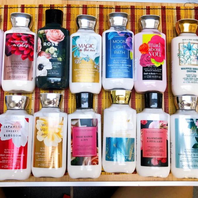 body lotion bath and body works