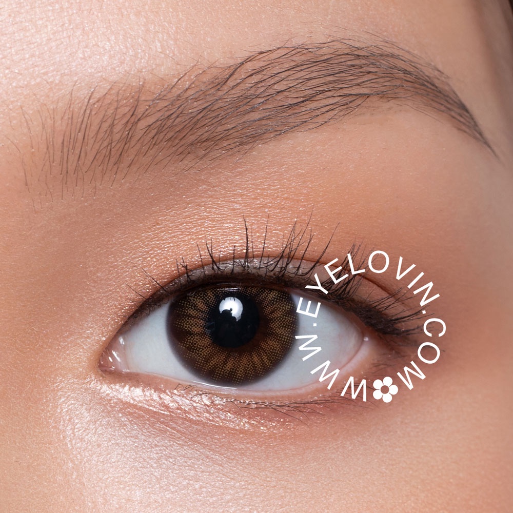 Eyelovin x VA Makeup Artist Softlens Mite Clair - Blush Brown