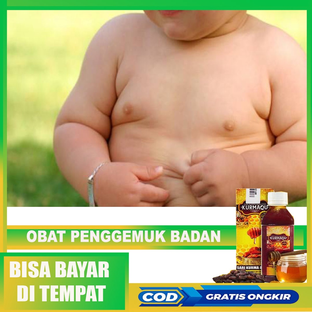 Kurmaqu 100% Original Obat Penggemuk Badan Vitamin Penambah Nafsu Makan Anak Obat Gemuk Badan Bayi  