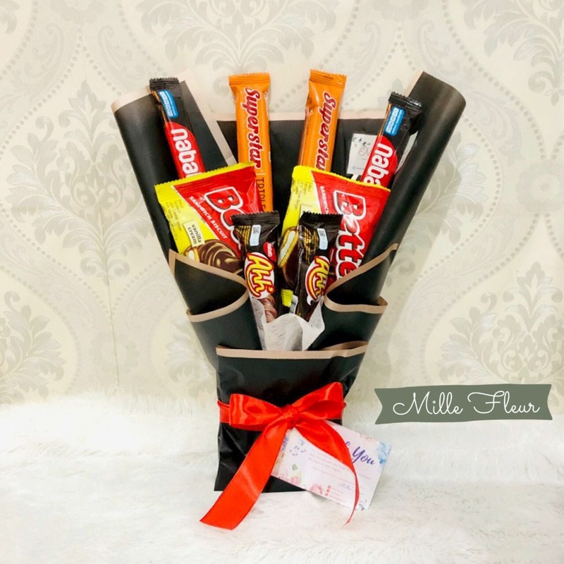 

snack bouquet murah ready stock