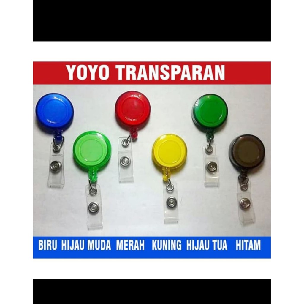 

Yoyo ID Card Doff & Transparan Terlengkap