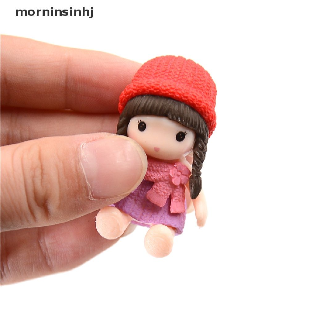 Mornin 1PC Miniatur Anak Perempuan Untuk Dekorasi Taman Minifairy Gardenkerajinan Diy