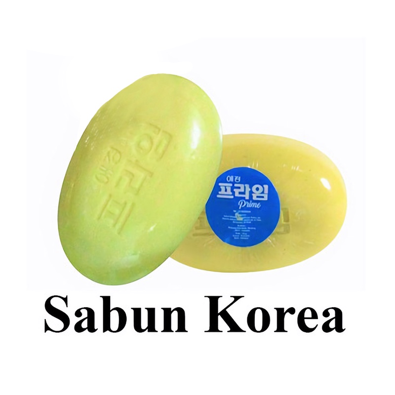 SABUN PEMUTIH BADAN DAN WAJAH - SABUN KOREA KUNING ORI BPOM