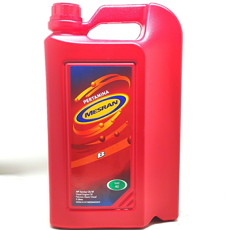 Oli Mesin Pertamina Mesran B 5 Liter