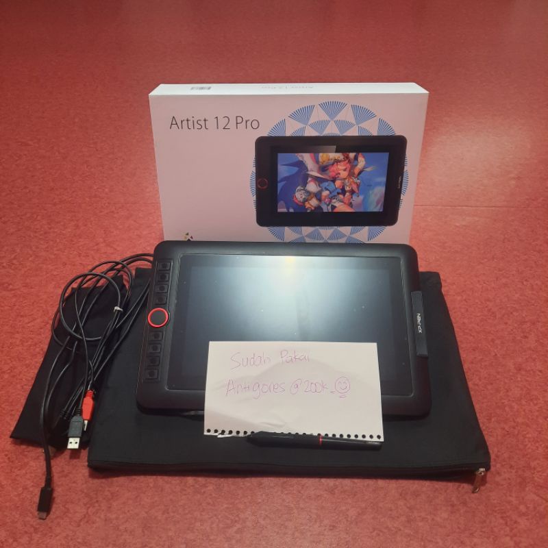 XP PEN ARTIST 12 PRO CINTIQ ALTERNATIF PEN TAB DISPLAY TABLET