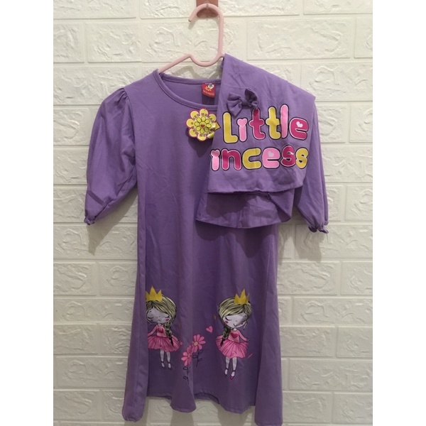 baju muslim anak perempuan untuk anak 2 tahun (ex kado)