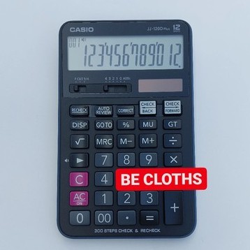 

Casio JJ-120D Plus Kalkulator 12 Digits Casio JJ 120 D PLUS