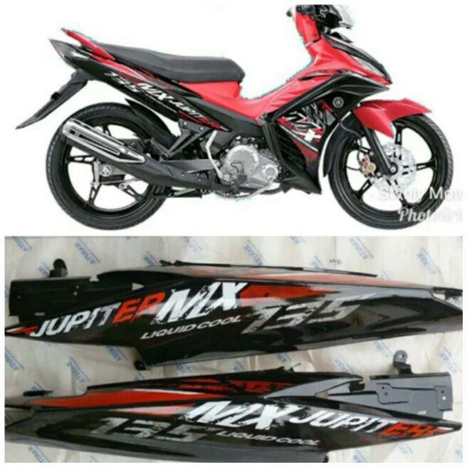 Jual bodi cover bodi kiri kanan jupiter new mx 135  - sperpart motor