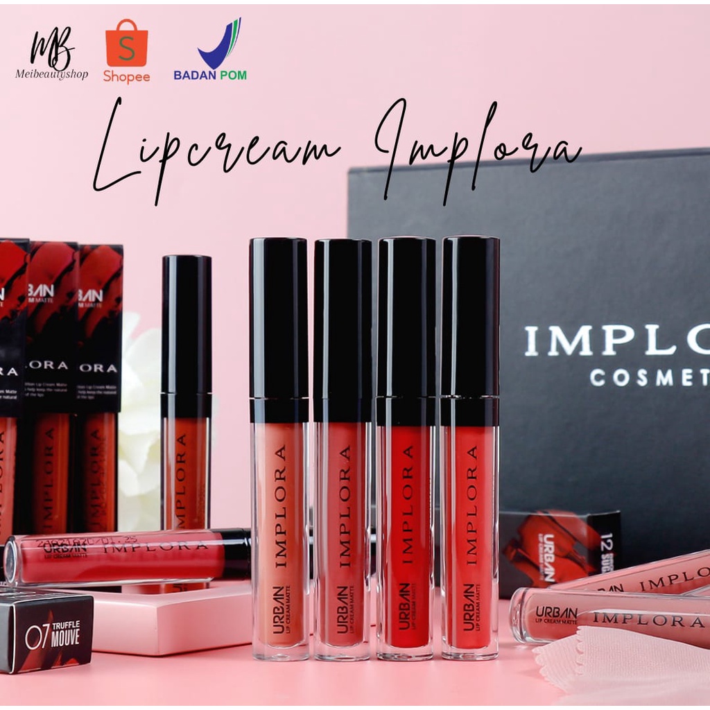 Lipcream Implora Matte Longlasting Bestseller