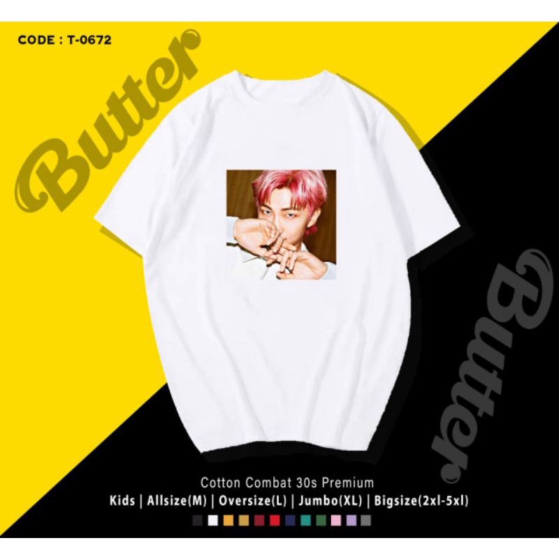 T-SHIRT/TUMBLR TEE KAOS PERSONAL BTS&amp;GRUP BTS OVERSIZE PREMIUM