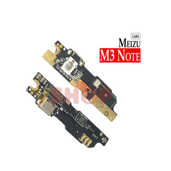 Flexibel Flexible PAPAN PCB KONEKTOR CHARGER CON CAS CON TC MEIZU M3 NOTE VER.2 - L681H