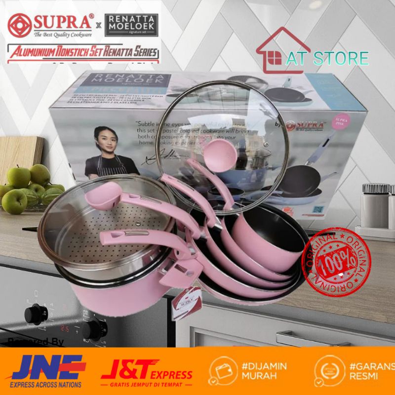 SUPRA X Renatta Moeloek Panci set 9pcs