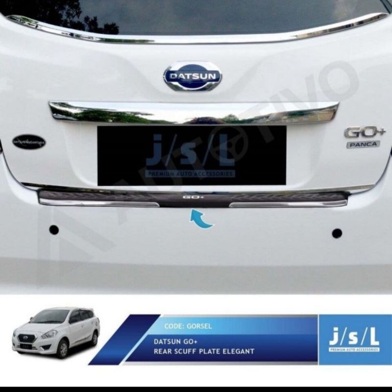 sillplate belakang Datsun go model elegant jsl