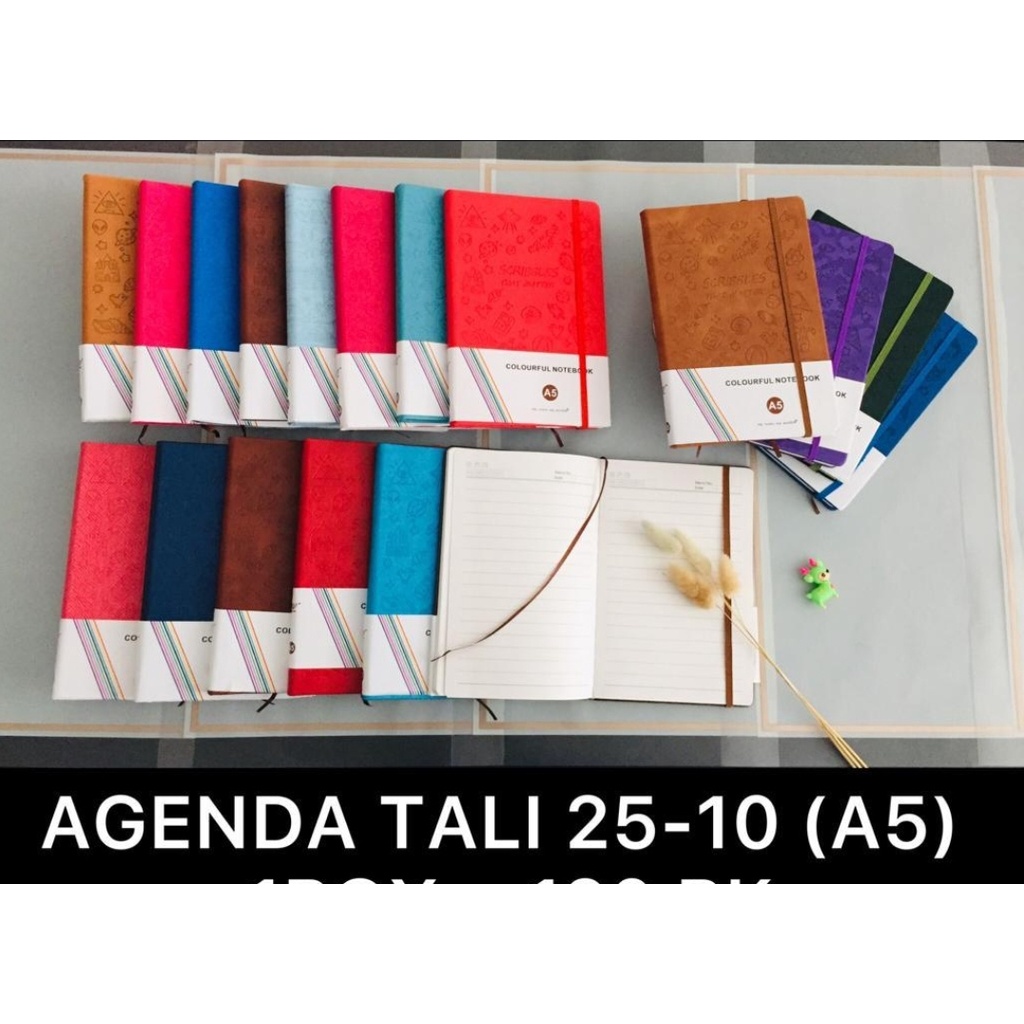 

buku agenda illuminati scriibble vanco a5 karet sisi kode 25-10