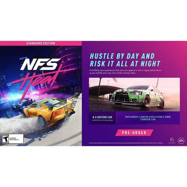 NFS HEAT PS4 / Need For Speed Heat PS4