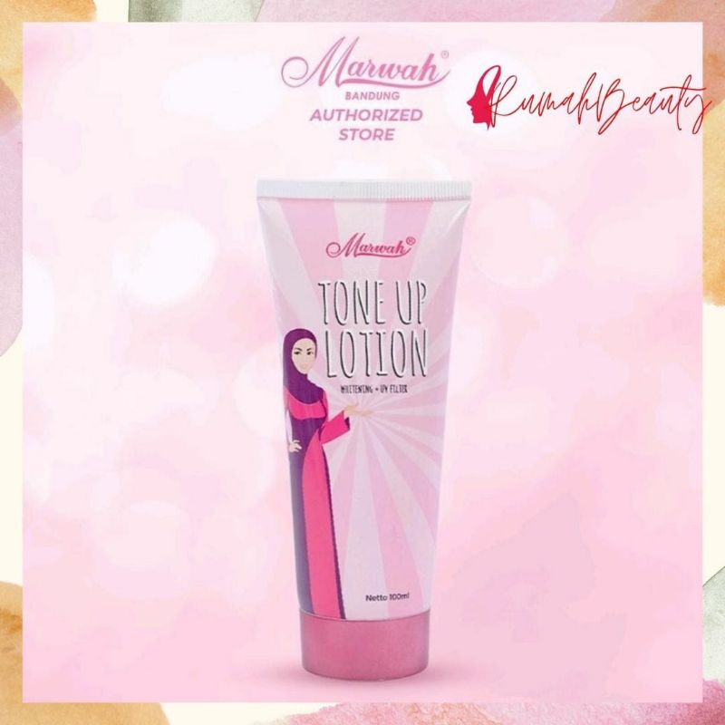 Skincare Marwah Tone Up Lation Whitening+UV Filter