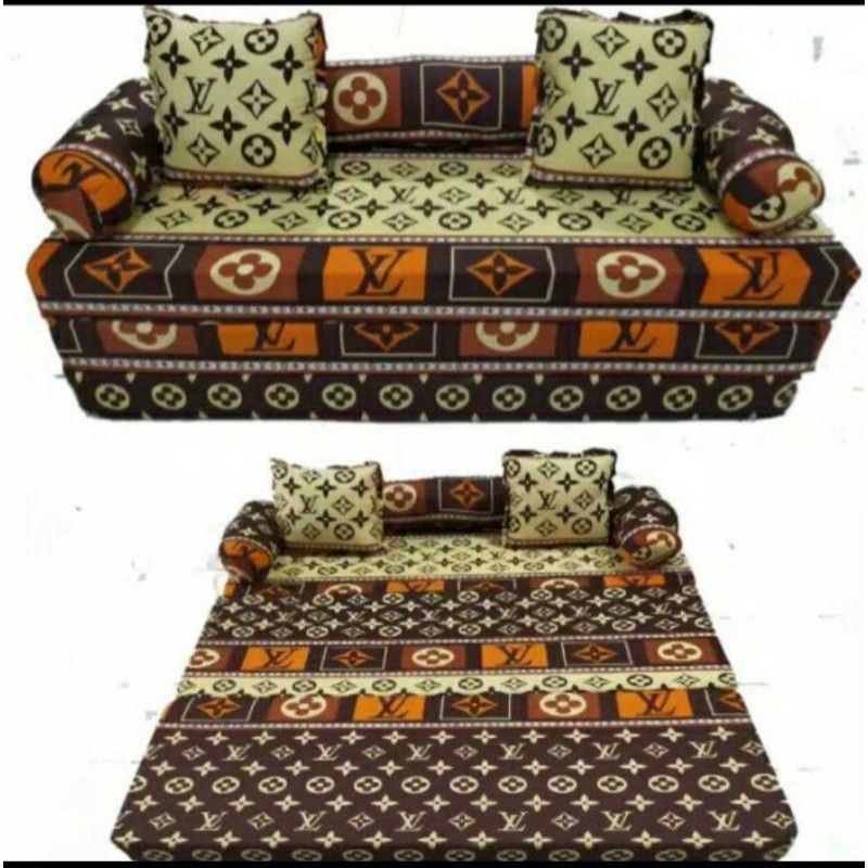 Kasur Lipat Sofa Bad Katun