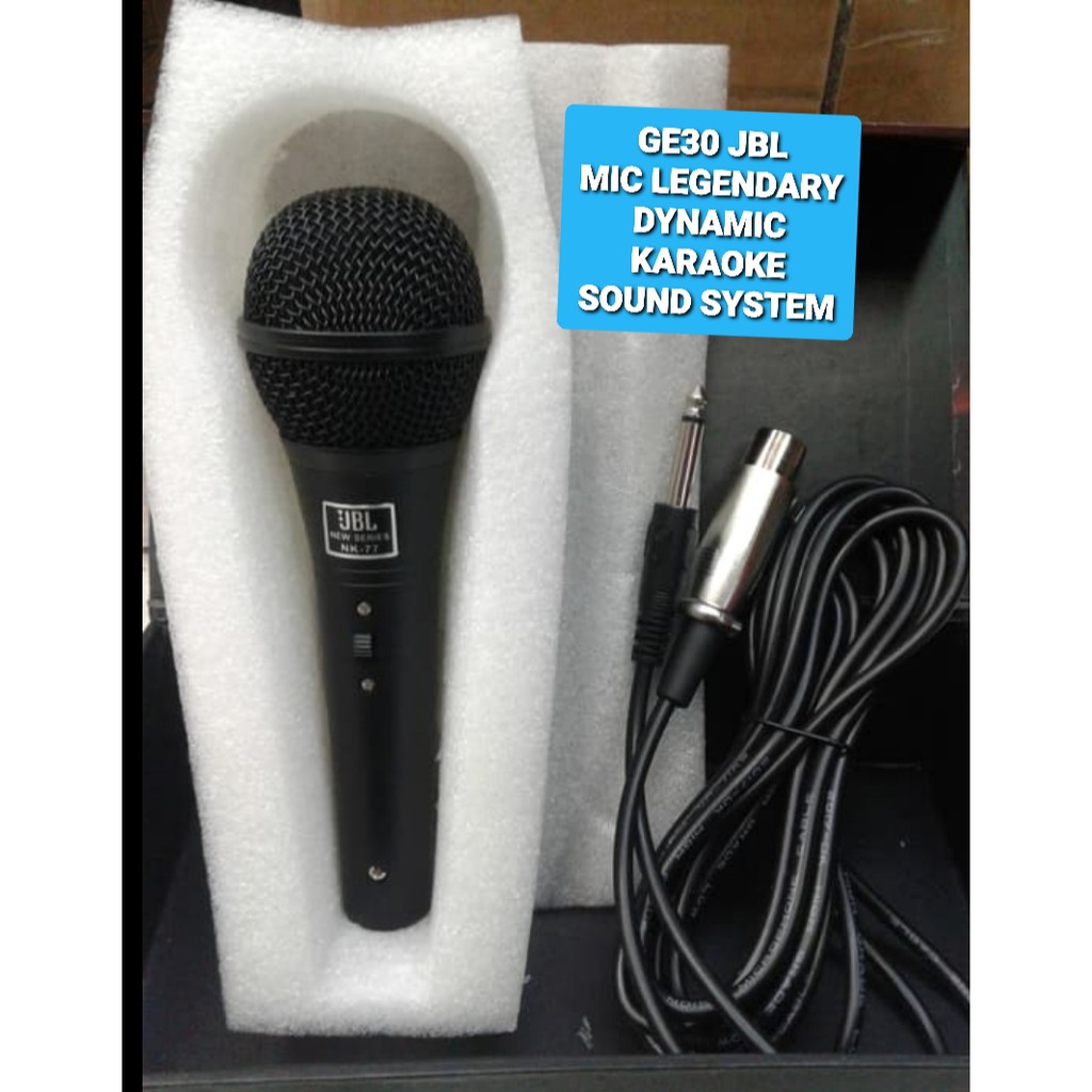 G30 Jbl mic kabel dynamic legendary mik cable karaoke vokal vocal musik Microphone audio sound system pengeras suara pro profesional mikrophone legendaris  BISA DI GUNAKAN DI SEGALA JENIS SOUND SYSTEM TERBUAT DARI BESI metal 1 Mic kabel 4-5 meter  Suara b