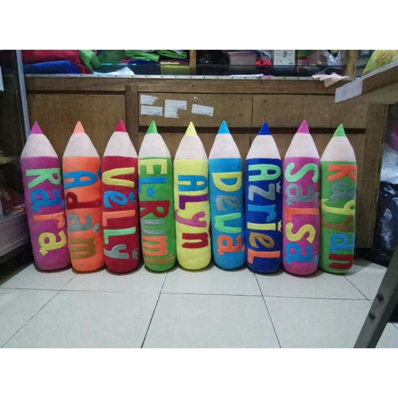 Best Seller Guling Pensil Nama Guling Pinsil Nama  Gulpen On90DKI0WNEN5