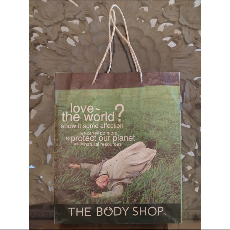 

Tas PaperBag Paper Bag Kantong Kantung The Body Shop