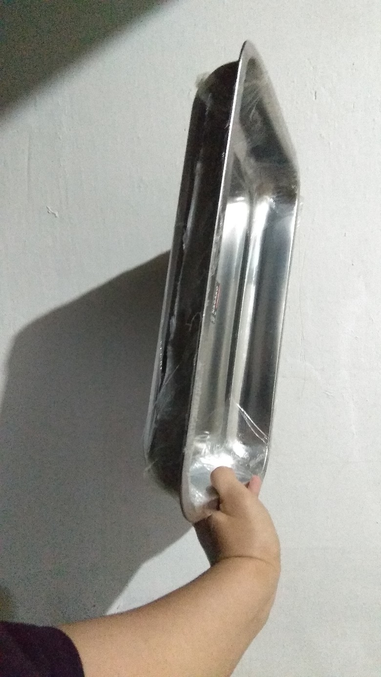 555 Baking Tray Loyang Segi Nampan Baki Stainless Stenles Uk 36