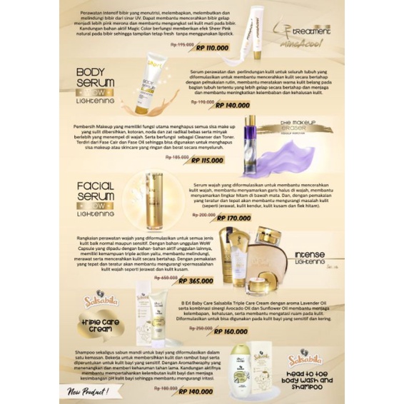 Katalog Produk Skincare B Erl Cosmetics