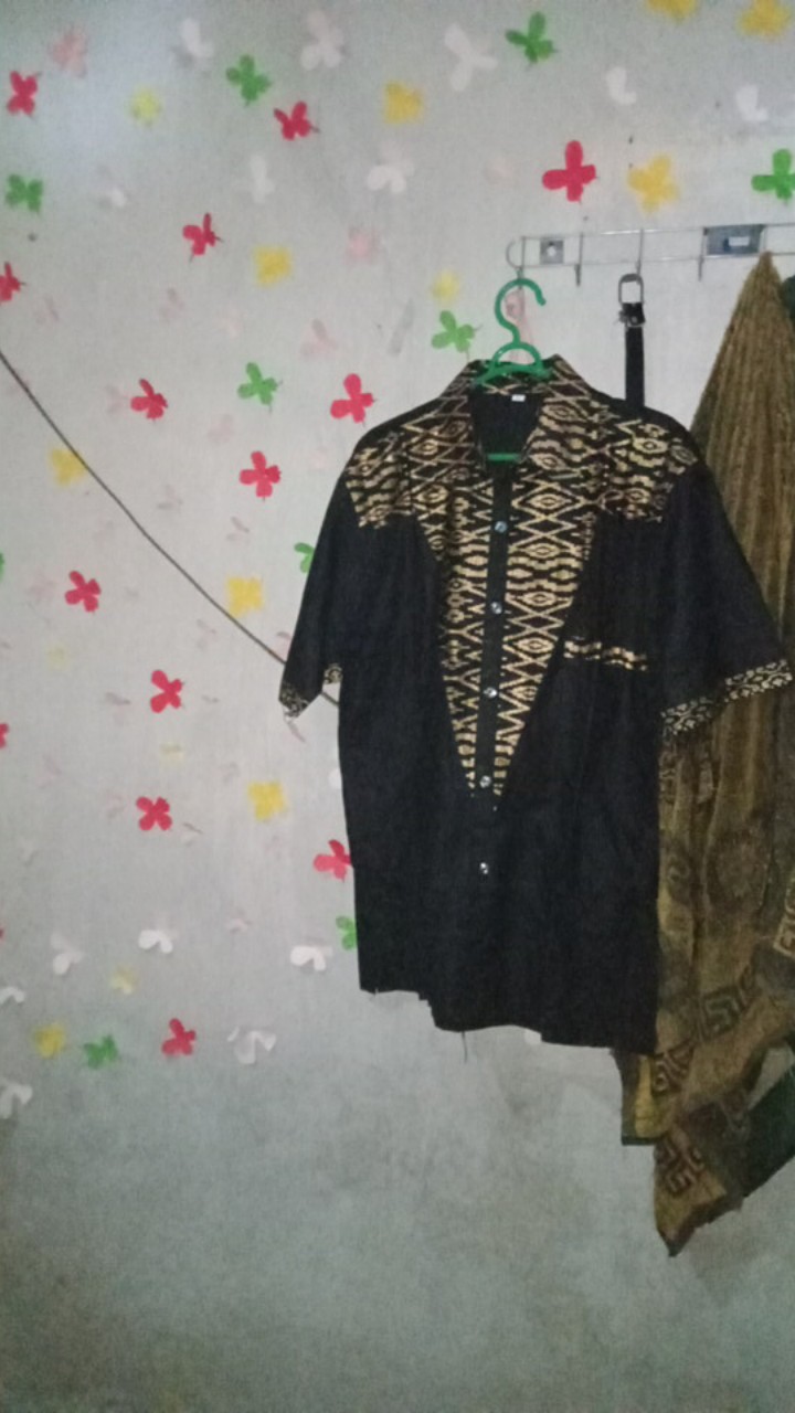 Rama Shinta Couple - Melani Set Couple Lilit Rovella Batik Couple Modern Baju Baju Couple Blus Batik