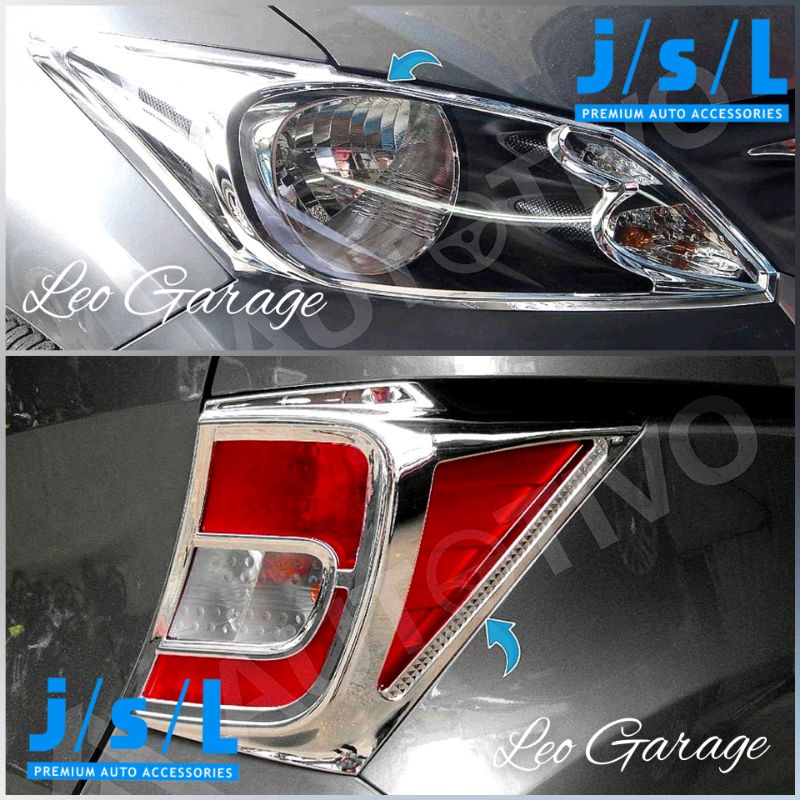 HONDA FREED 2012 2020 PAKET GARNISH LAMPU HEAD TAIL LAMP LIST LIS LAMPU MOBIL COVER CHROME