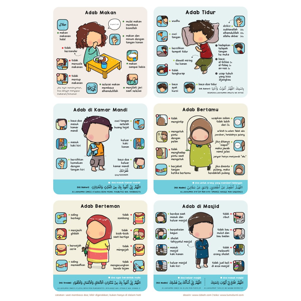 

Poster Anak Berbagai Tema 1 - Tema Bisa Dicampur - Kertas Ivory Ukuran A3