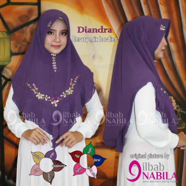 Hijab diandra babydoll