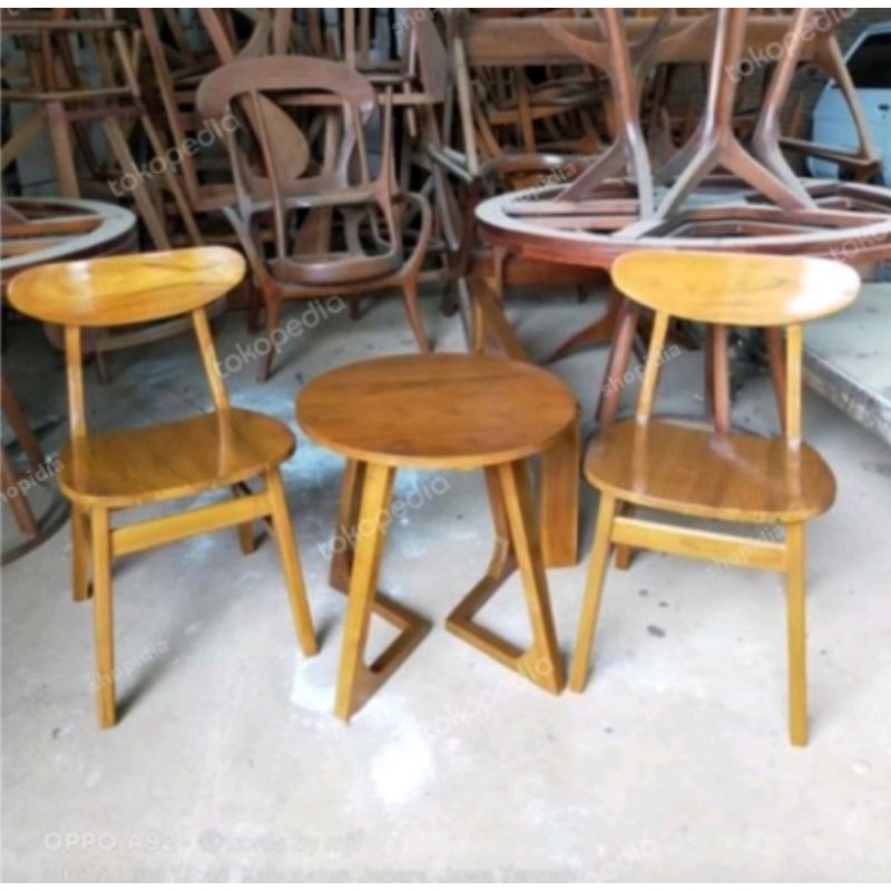 Meja Kursi Set Cafe Coffee Shop