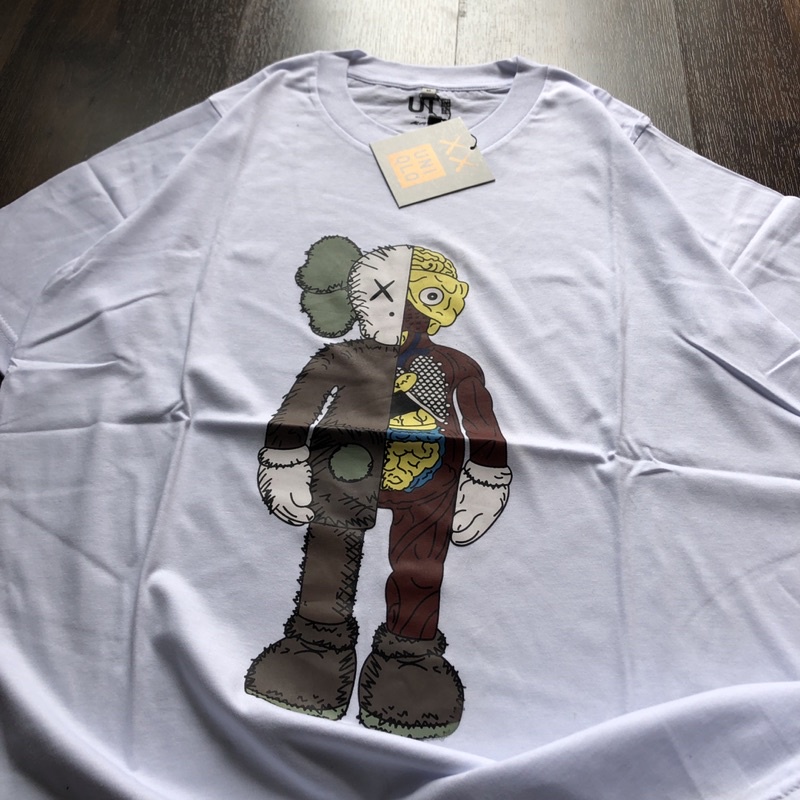 KAOS UNIQLO - ANATOMY PUTIH MIRROR 1:1 ORIGINAL TSHIRT OVERSIZE UNIQLO-2