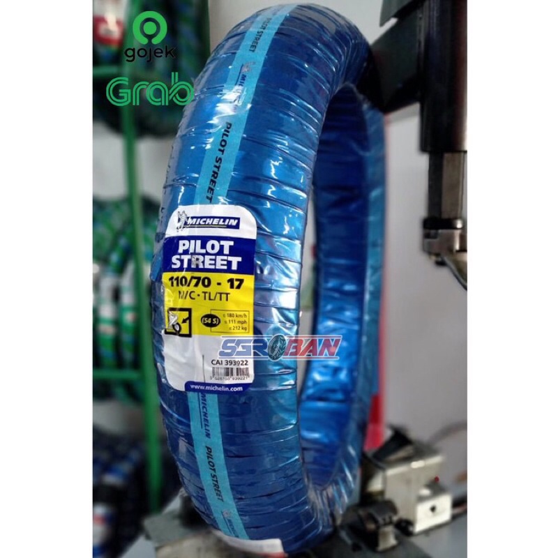 BAN MICHELIN PILOT STREET 110/70-17 TUBELESS BAN BYSON NINJA CBR