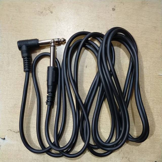 kabel jack gitar dan bass 3 meter