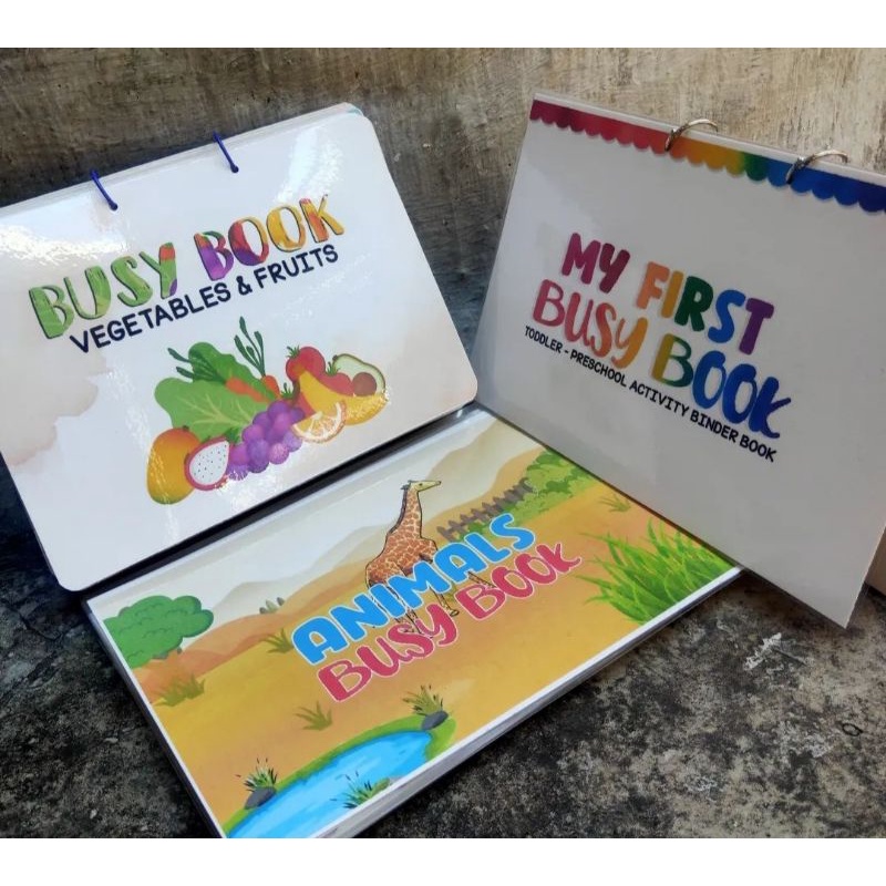 

Buku Edukasi Anak MY FISRT BUSY BOOK