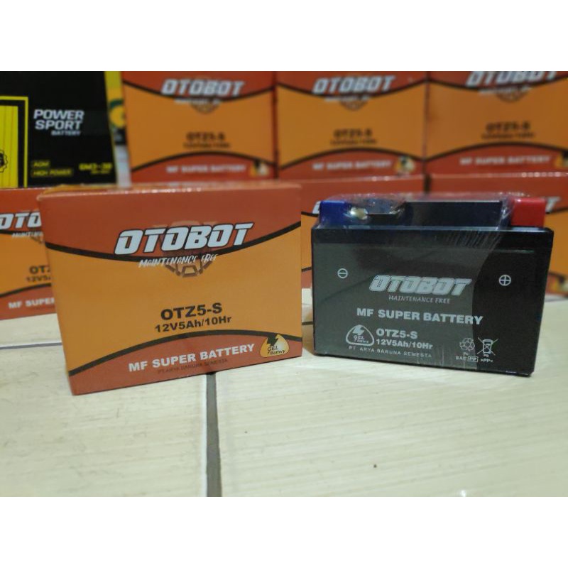 AKI KERING MOTOR HONDA BEAT, VARIO 110 OTOBOT GTZ5S 5AH BERGARANSI~~