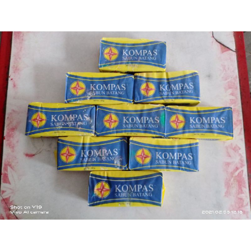 Sabun Kompas Batangan Sabun Batang Kompas yg 130 Gram