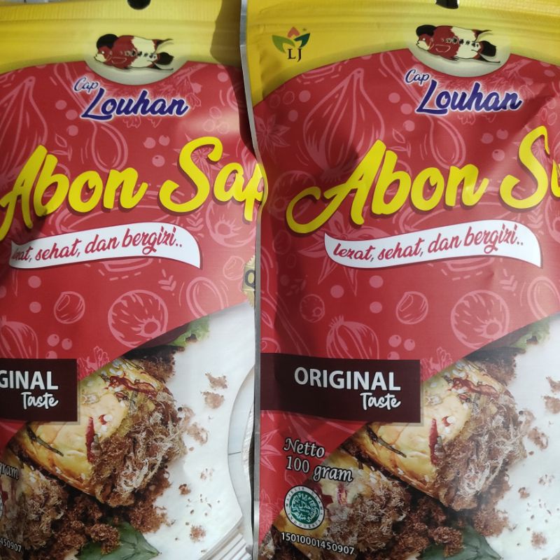 

Abon Sapi Pouch 100g Cap Lohan Ayam Kampung