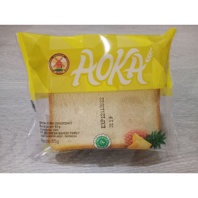 

Aoka Roti Panggang Lembut Rasa Baru Nanas
