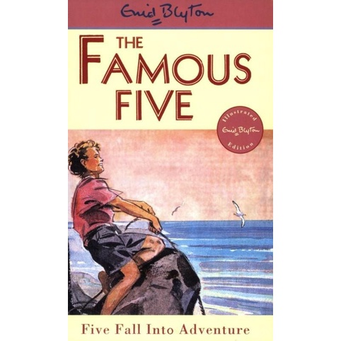 Five fall into adventure by Enid Blyton (SC)