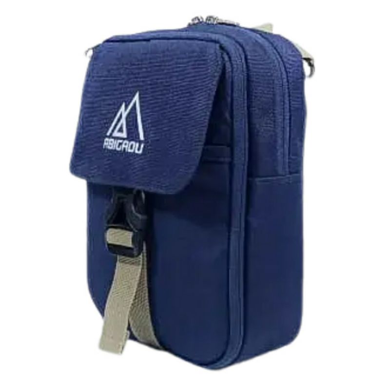 Daily Slingbag navy Abigadu / slingbag mini / slingbag pria wanita /slingbag multi pungsi | Abigadu