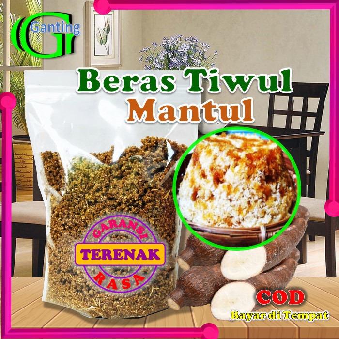 

Thiwul Tiwul Mentah 500Grm Instan Kering Mentah Siap 100% Singkong Masak Dijamin Paling Mantul