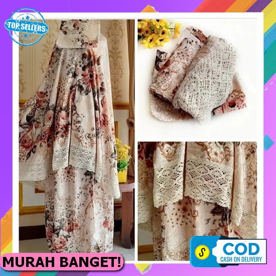 Mukena Dewasa | Mukena Katun Paris | Mukena Jumbo | Mukenah Mewah | Mukena Seserahan | Mukena Bordir